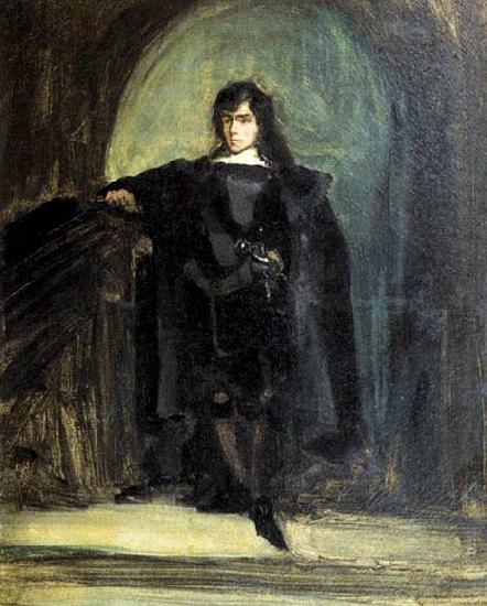 Eugene Delacroix Self-Portrait as Ravenswood oil painting picture